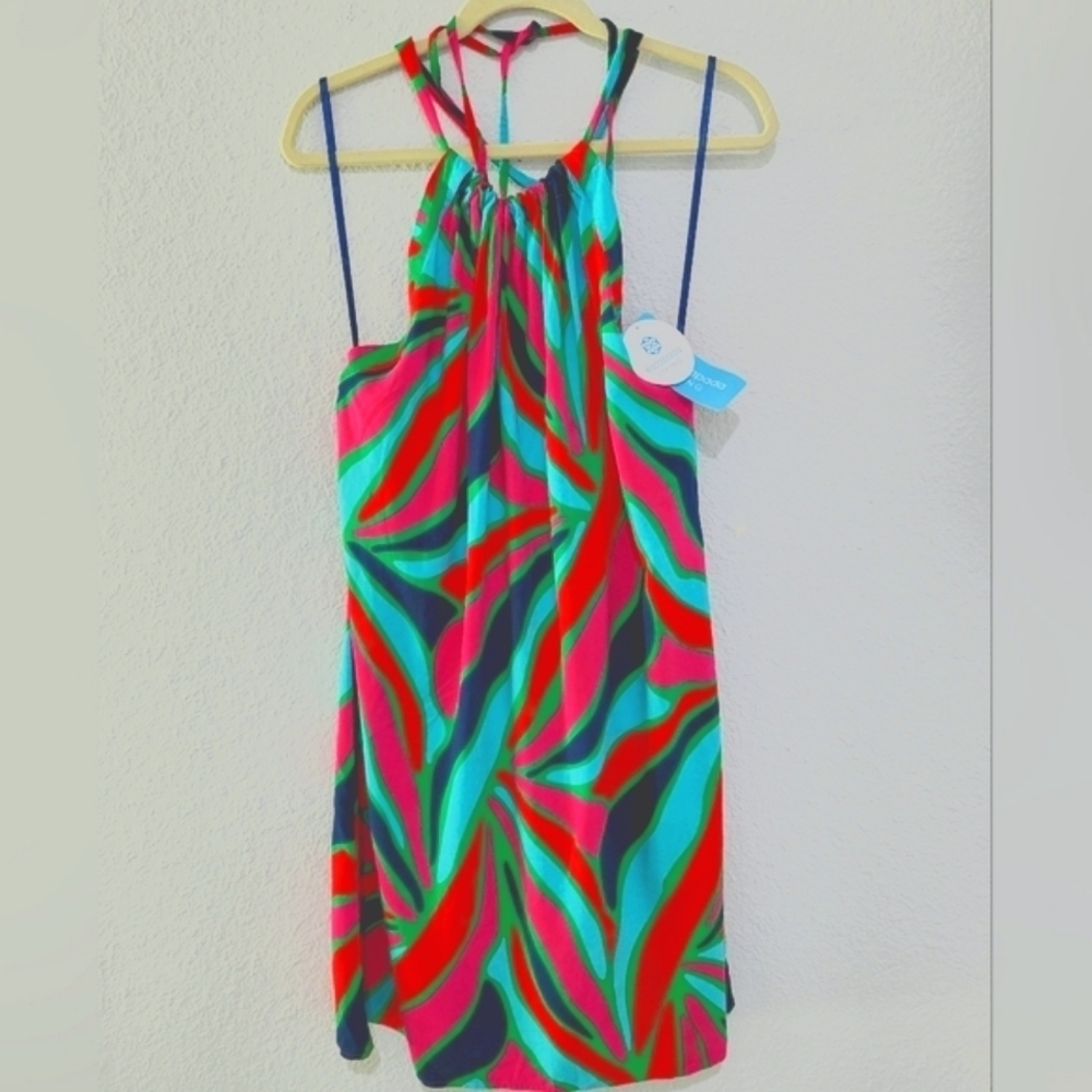 Escapada Alice Mini Halter Dress NWT Size M